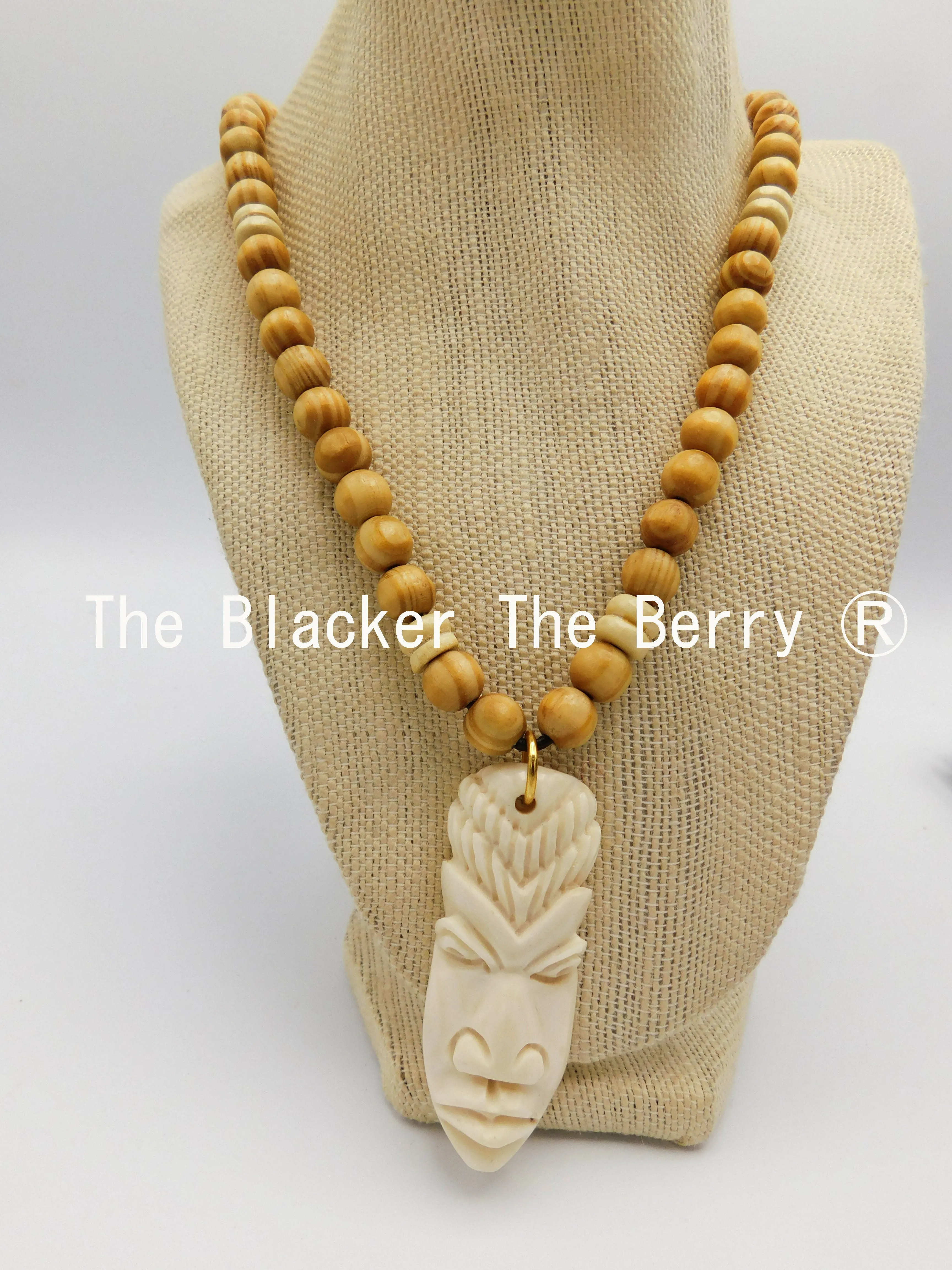 African Necklace Jewelry Beaded Handmade The Blacker The Berry 