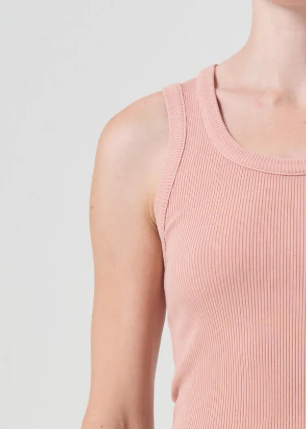 Agolde - Poppy Tank - Pink Salt