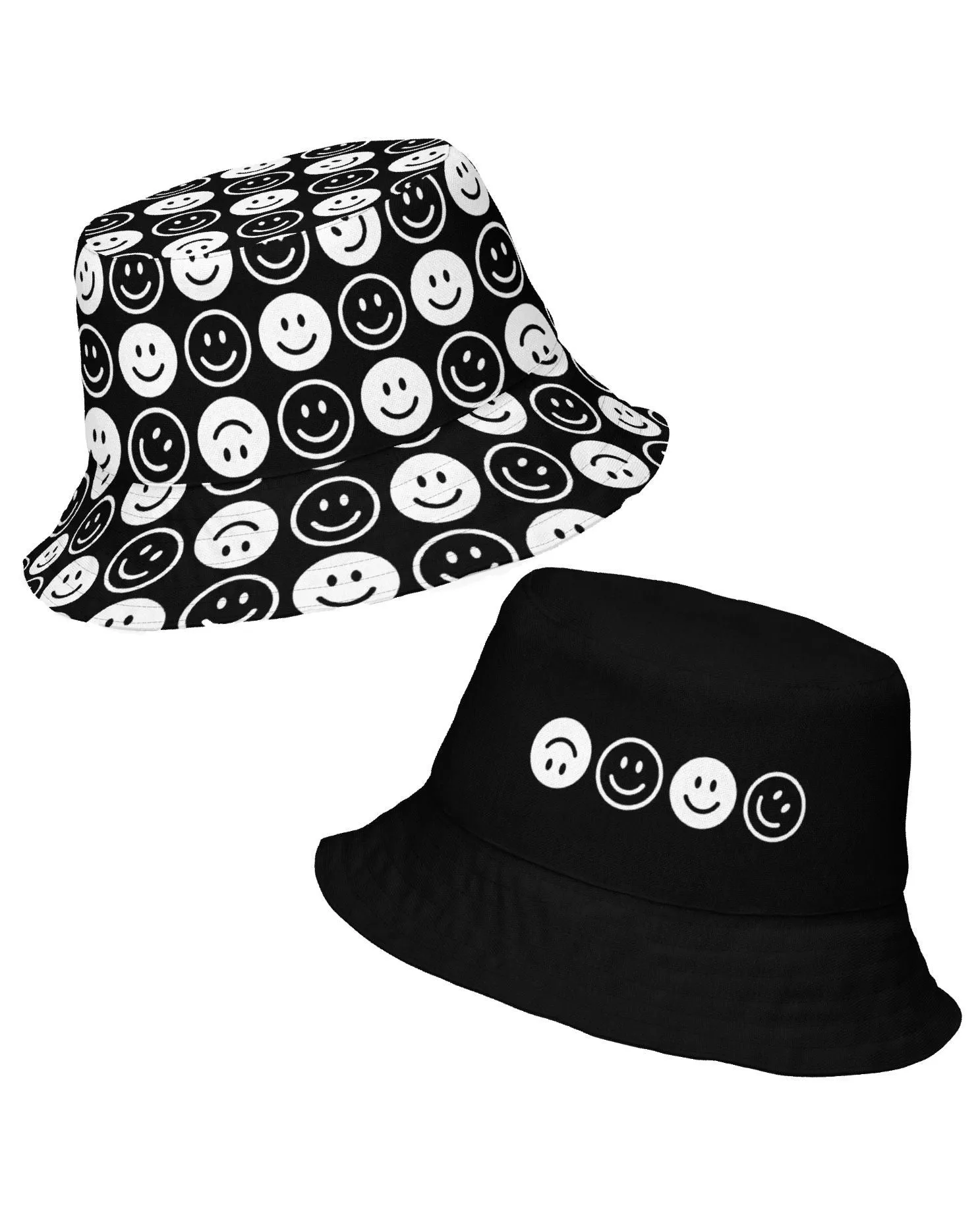 All Smiles Reversible Bucket Hat