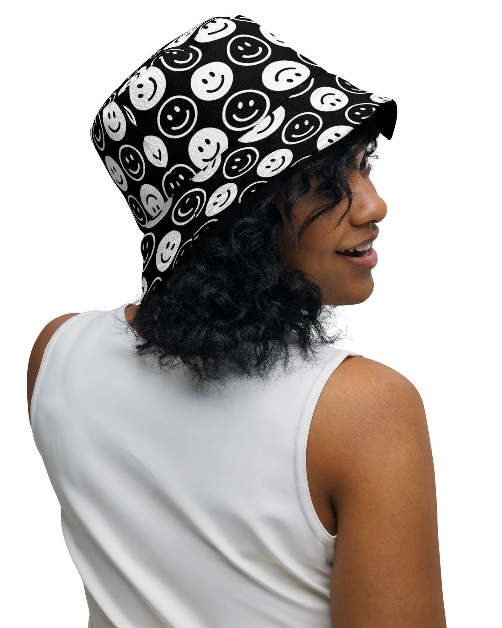 All Smiles Reversible Bucket Hat