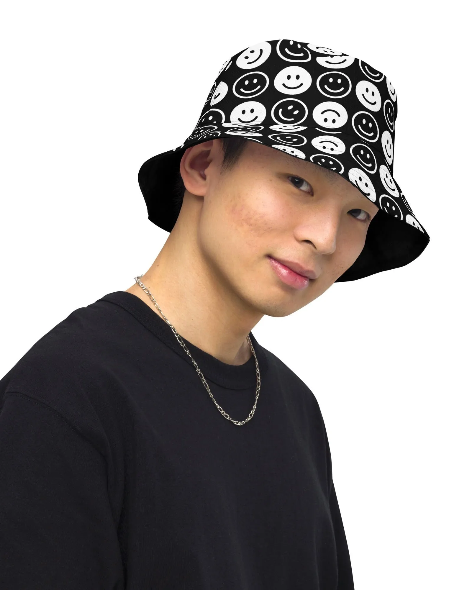 All Smiles Reversible Bucket Hat