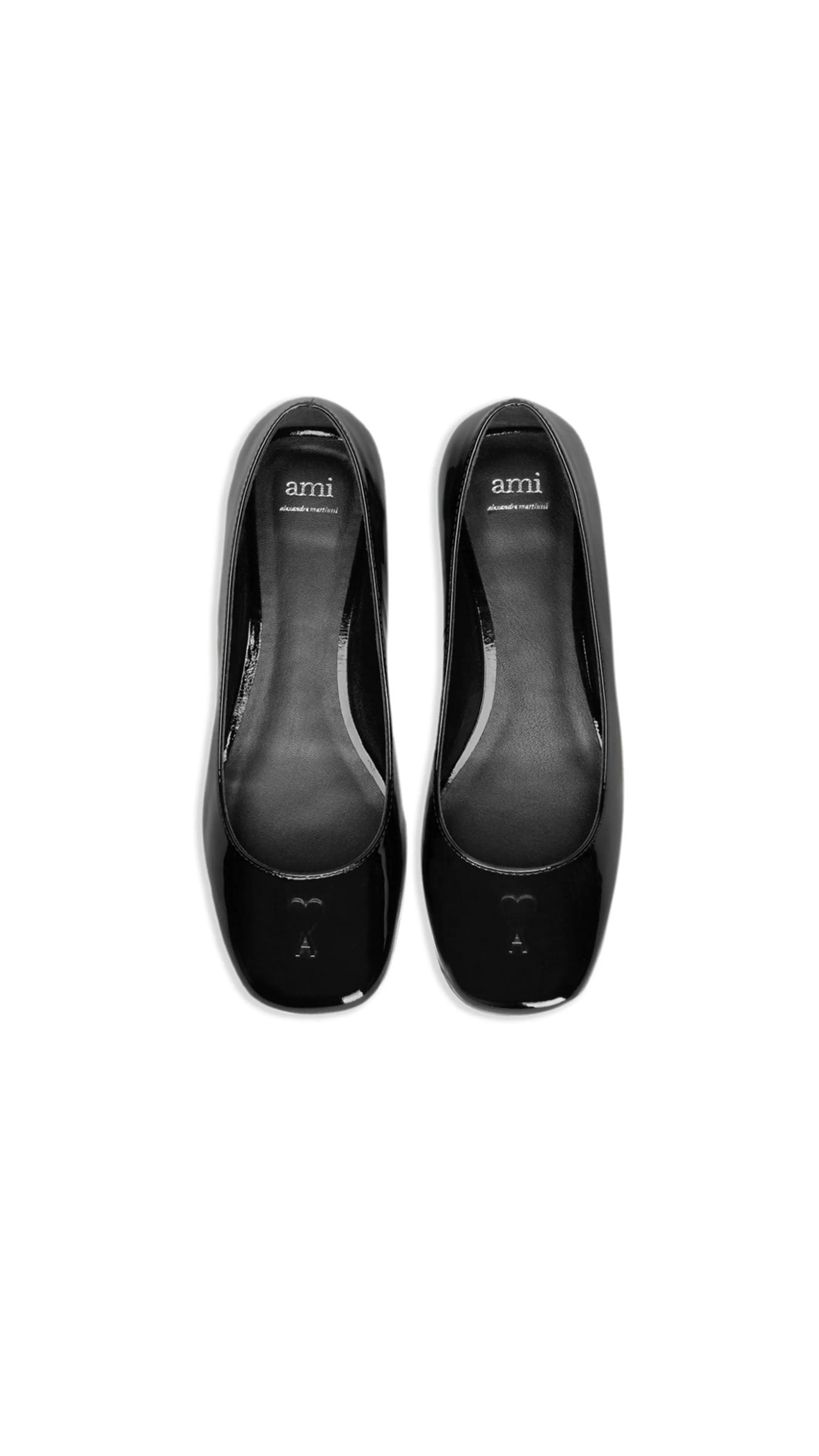 Ami De Coeur Ballerinas - Black