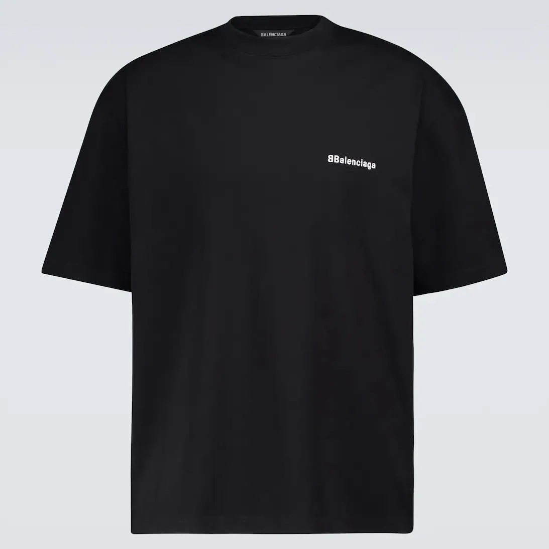 BALENCIAGA  |Unisex Street Style U-Neck Cotton Short Sleeves Logo Luxury