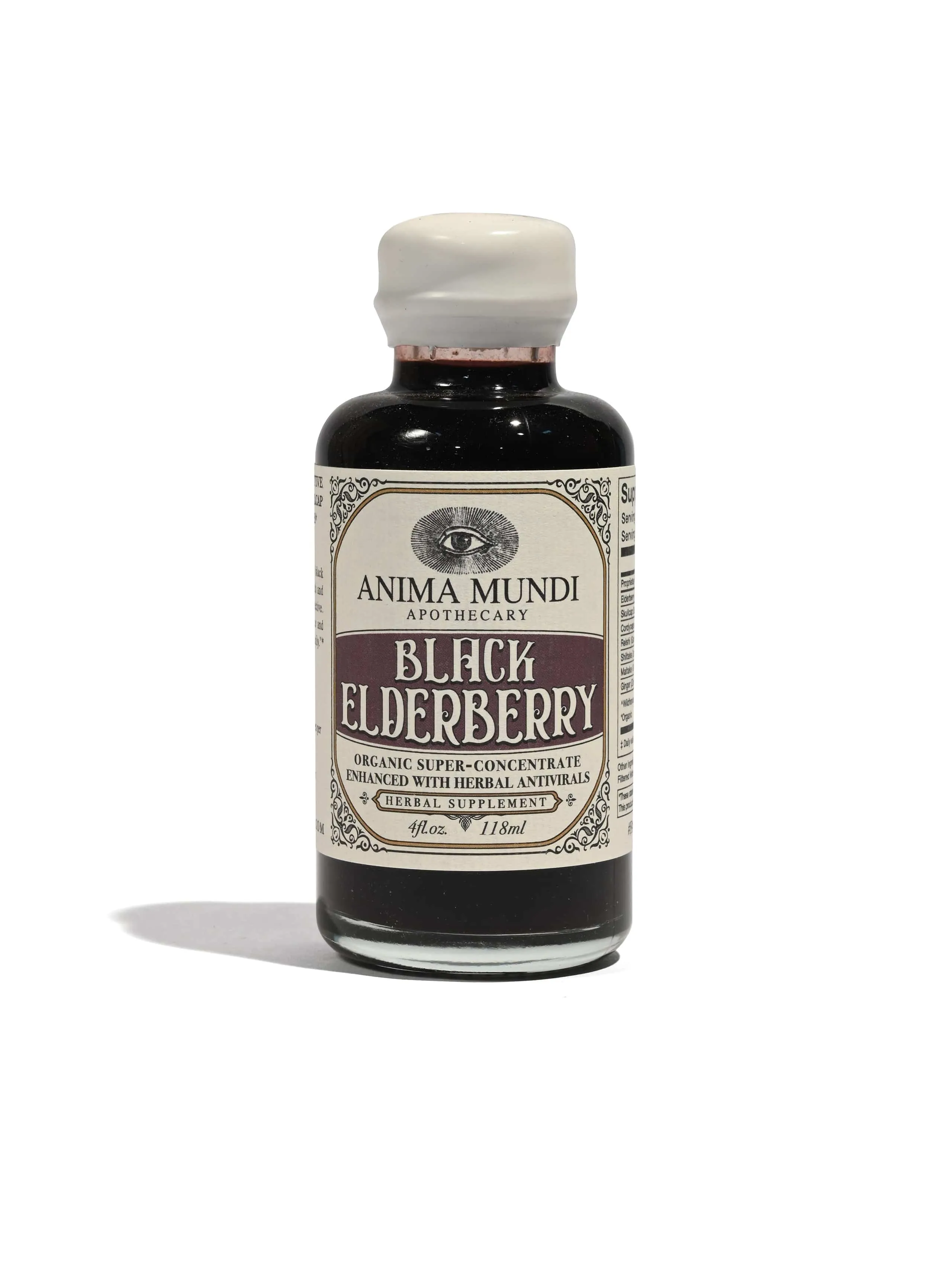 Black Elderberry Syrup - Organic Antivirals