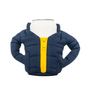 BLUE AND GOLD BEVERAGE JACKET