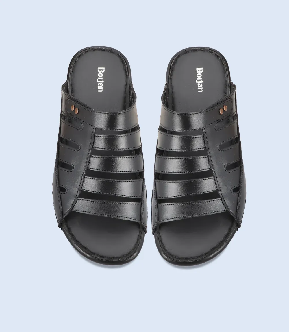 BM5669-BLACK-Men Slipper