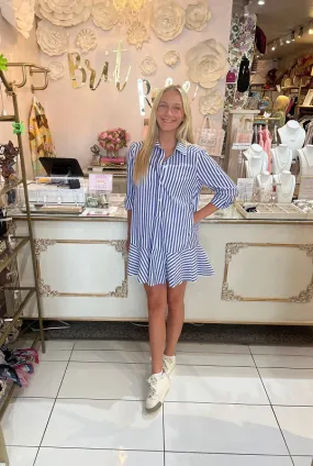 Boardwalk Babe Dress - Blue