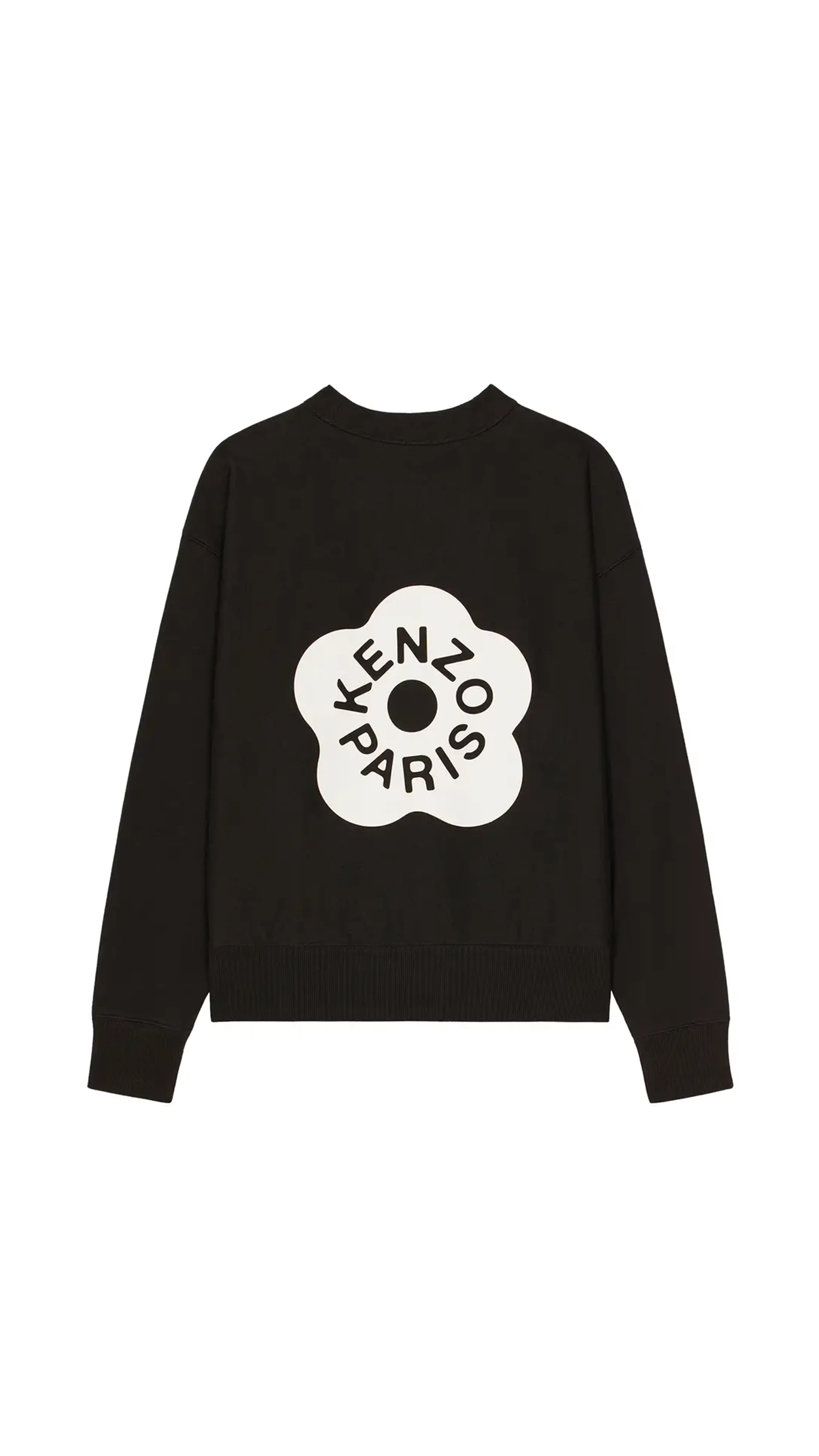 Boke Flower 2.0 Loose Sweatshirt - Black/White