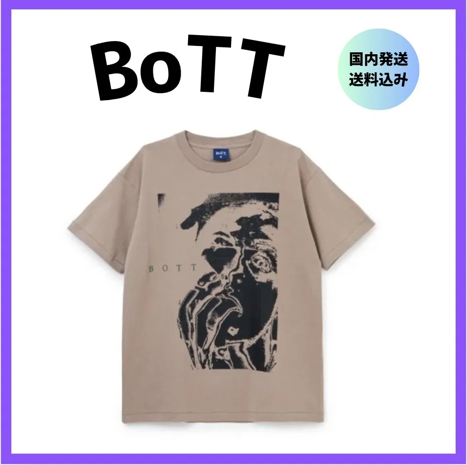 BoTT  |Crew Neck Unisex Street Style Plain Short Sleeves Logo