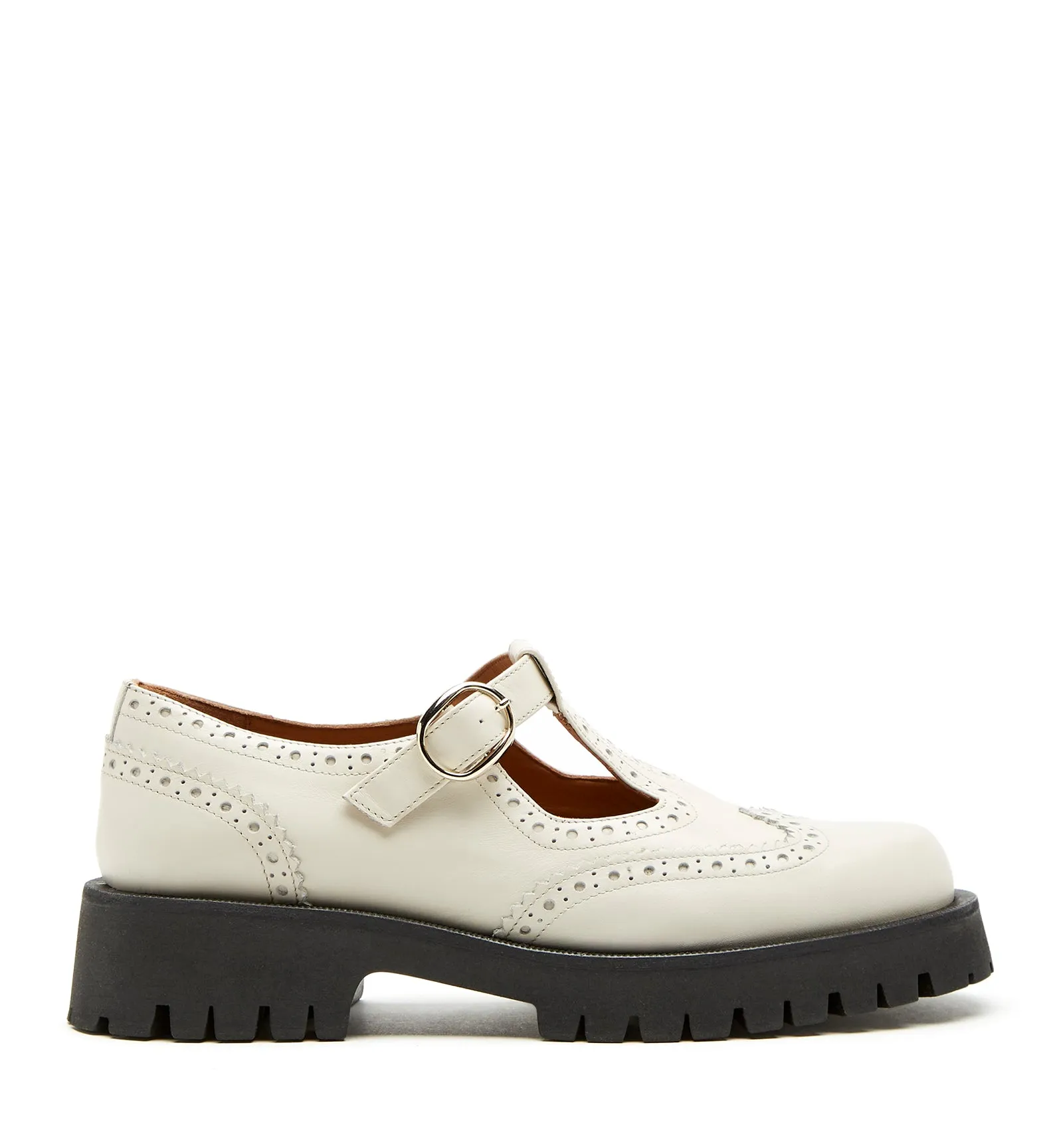 BRAELYN LEATHER MARY JANE LOAFER