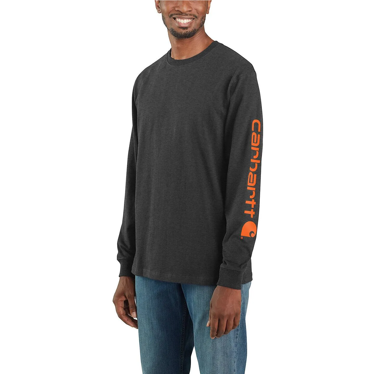 Carhartt Signature Sleeve Logo Long Sleeve T-Shirt