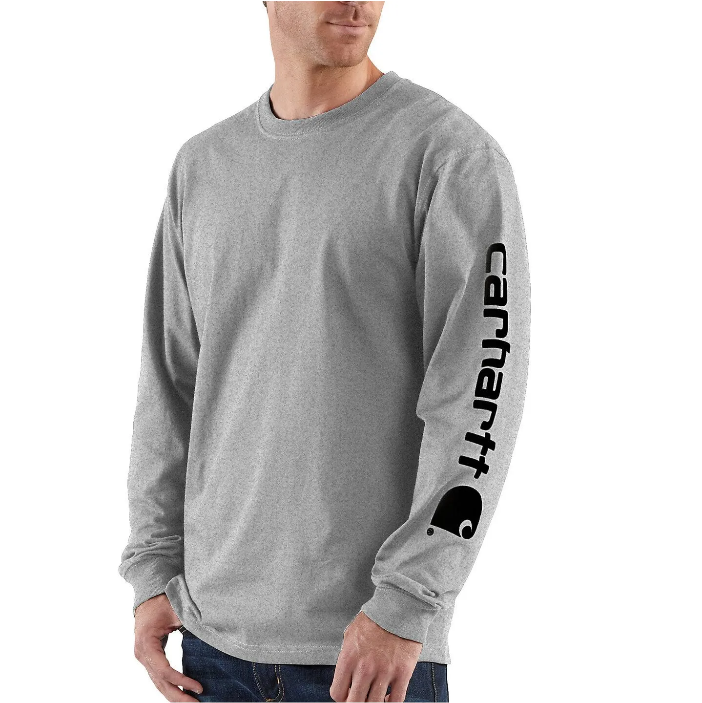 Carhartt Signature Sleeve Logo Long Sleeve T-Shirt