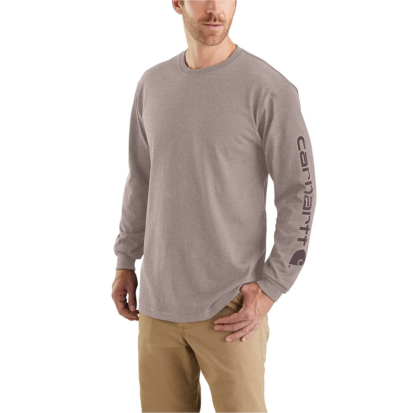 Carhartt Signature Sleeve Logo Long Sleeve T-Shirt