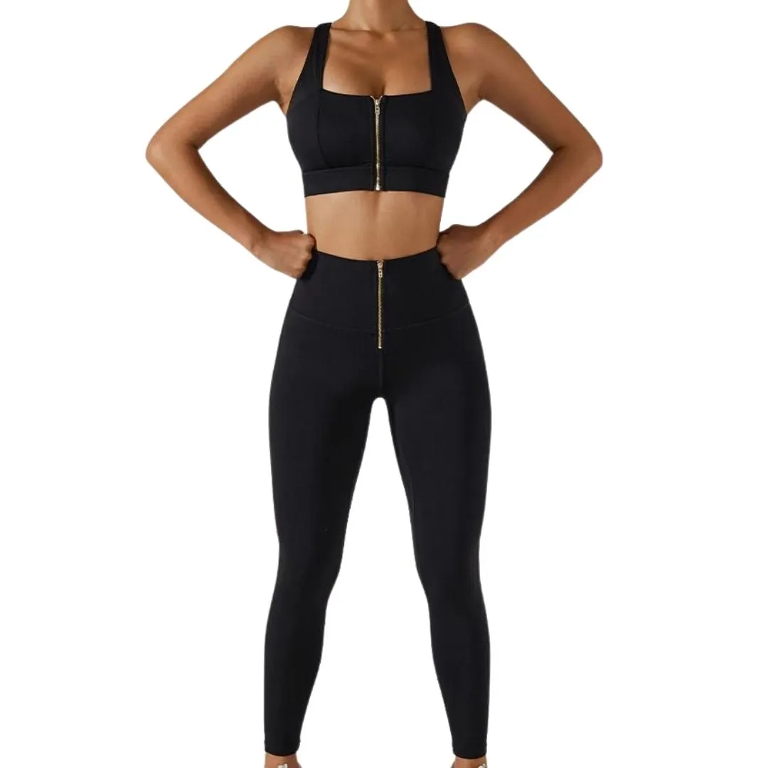 Cassie Zip Up Workout Set