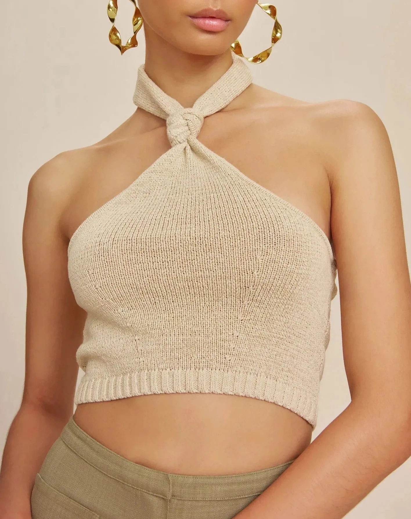 Cult Gaia - Sorine Knit Top - Beach