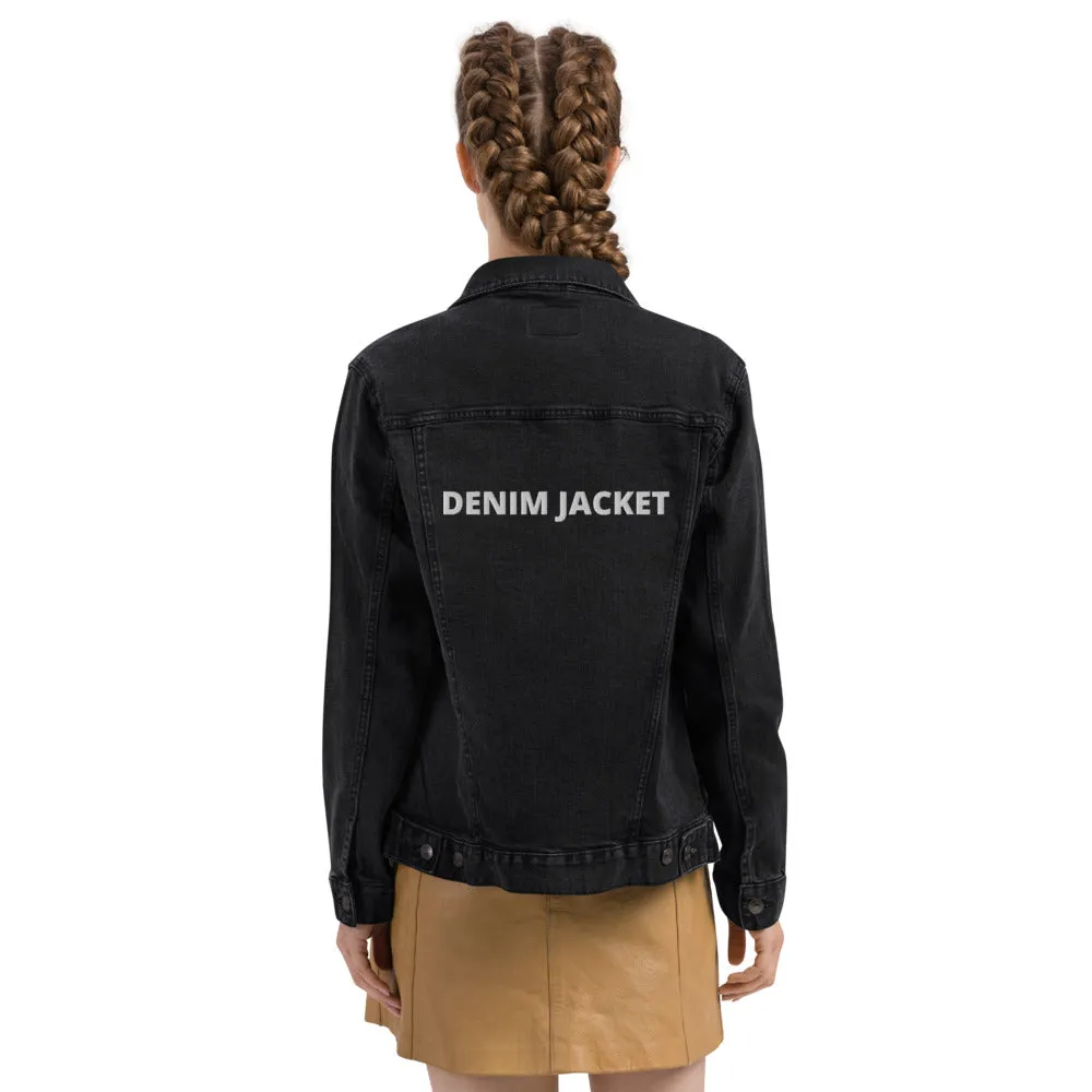 Denim Jacket Unisex Denim Jacket