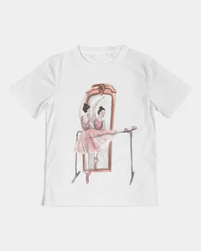 DOLLY X MARKBYMARK Watercolor Ballerina Barre  Kids Tee