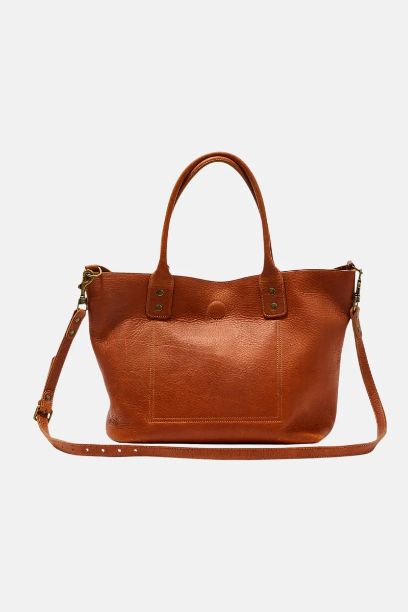 East West Classic Leather Tote