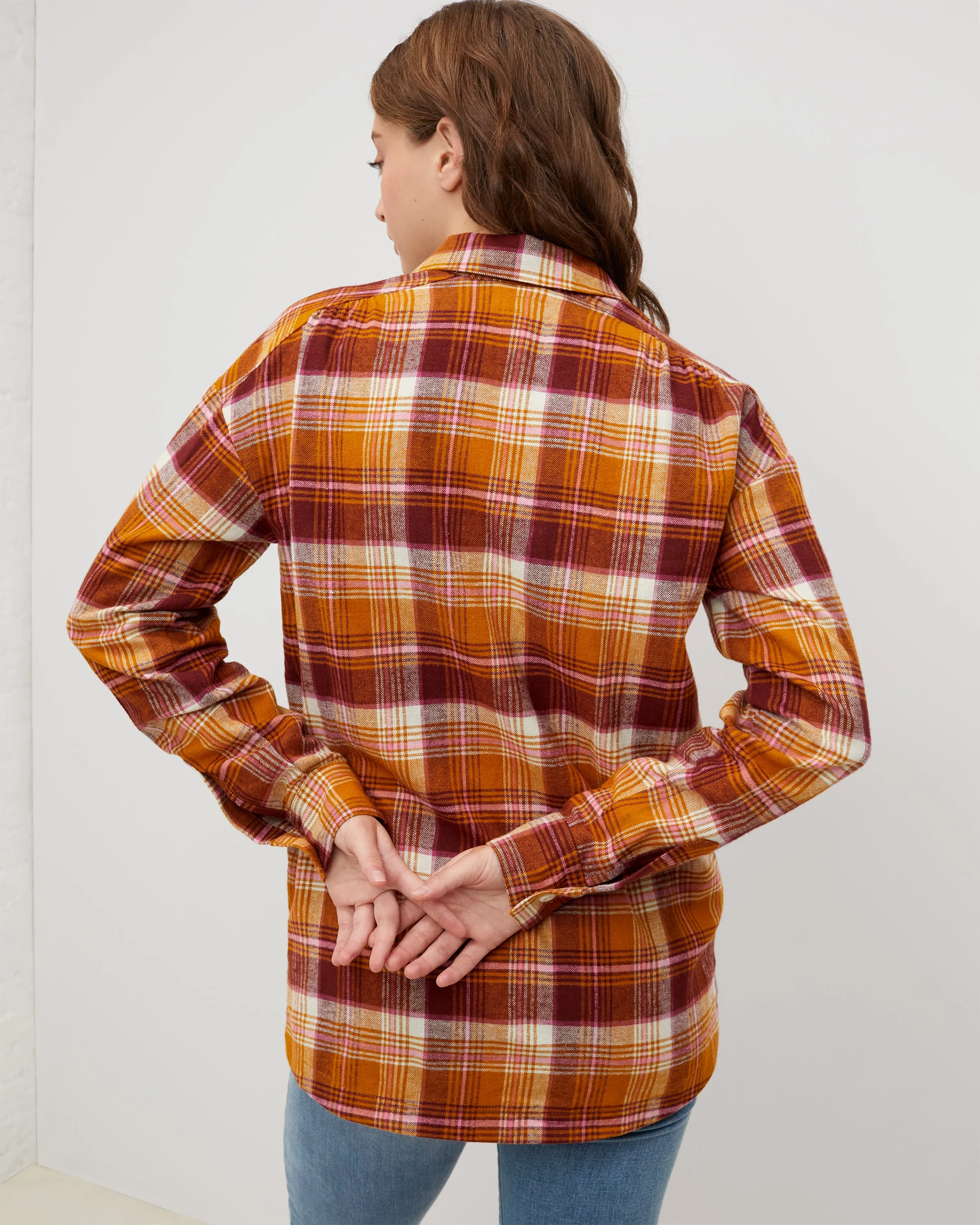 EcoHemp Flannel Button-Down