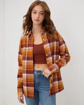 EcoHemp Flannel Button-Down