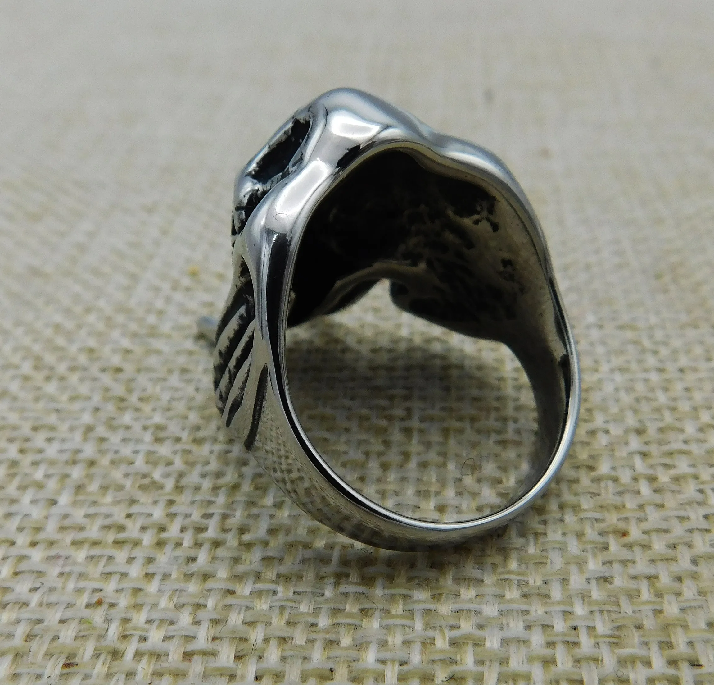 Elephant Rings Stainless Steel Jewelry Size 11