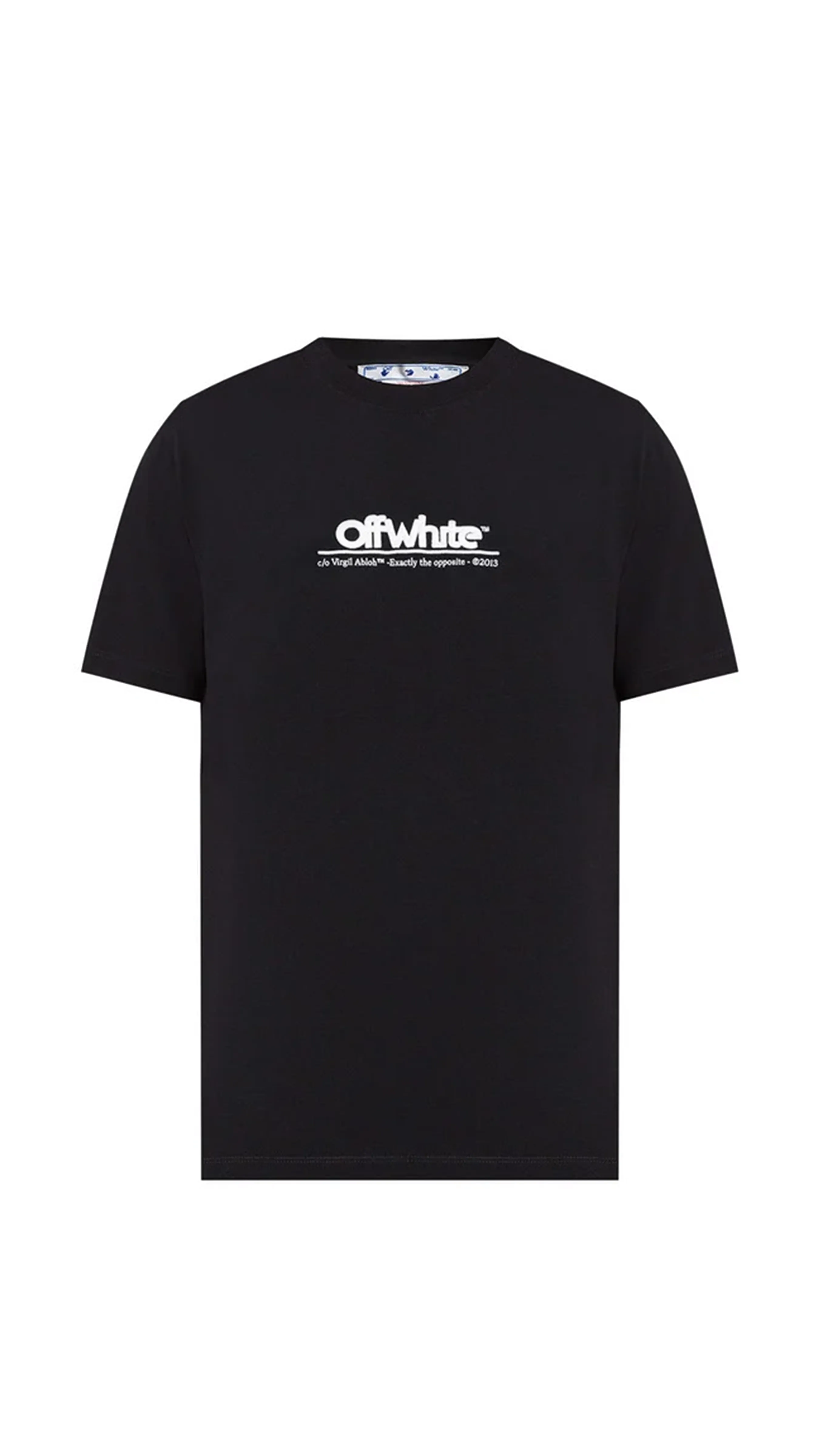 Exactly The Opposite Logo Tee - Black/White