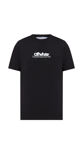 Exactly The Opposite Logo Tee - Black/White