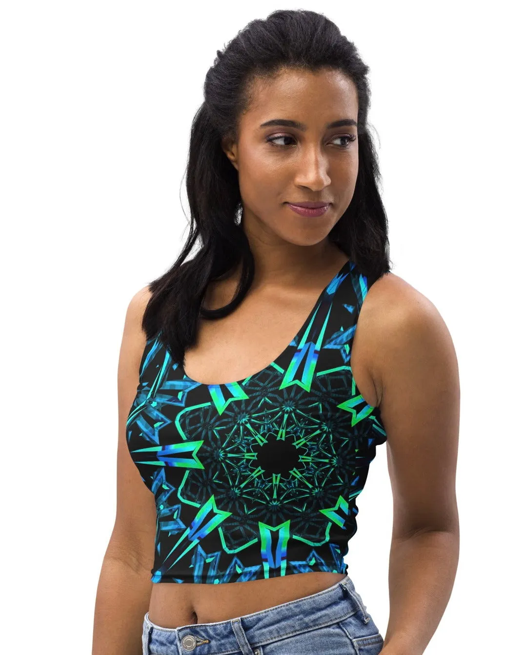 Fractals Crop Top