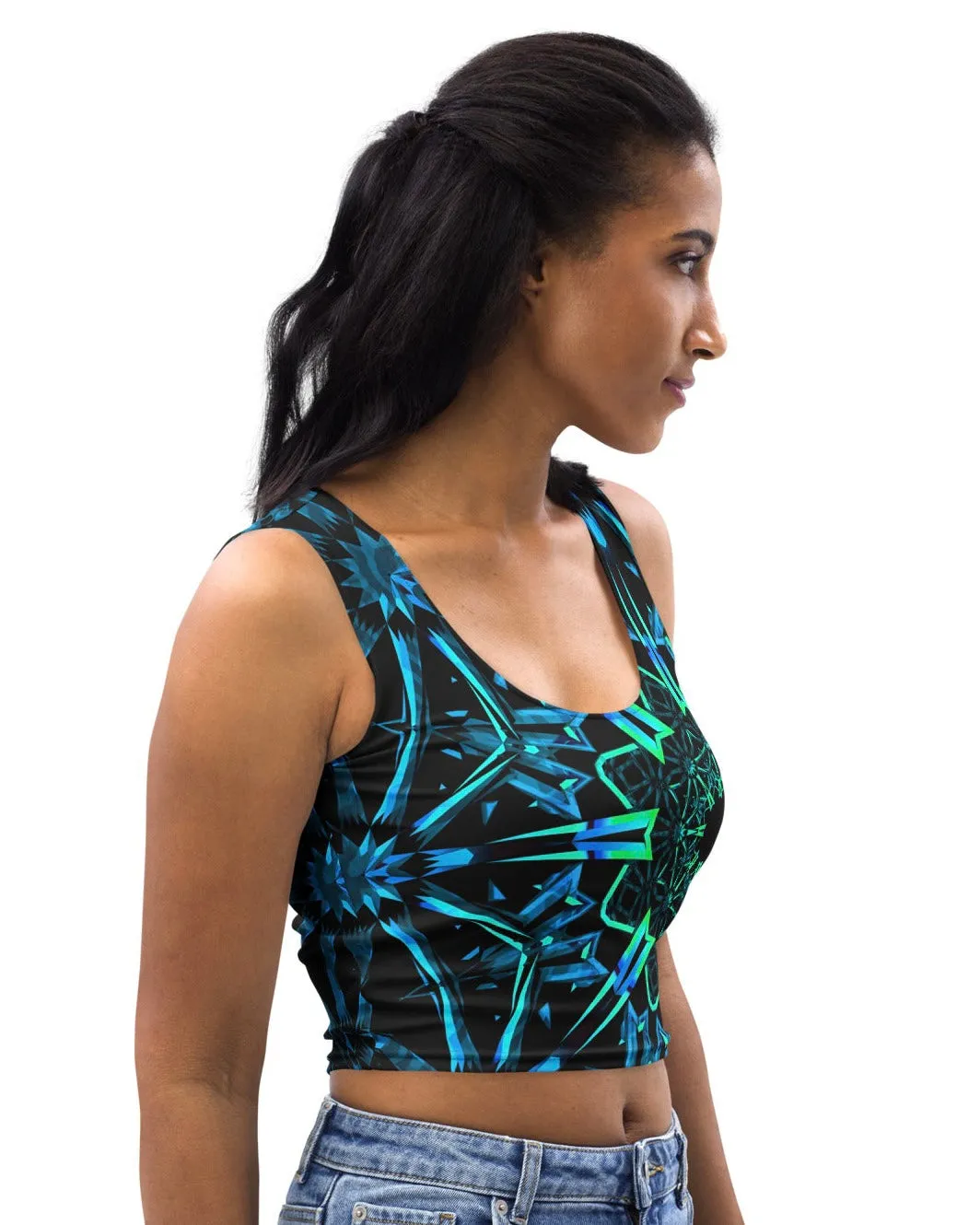 Fractals Crop Top