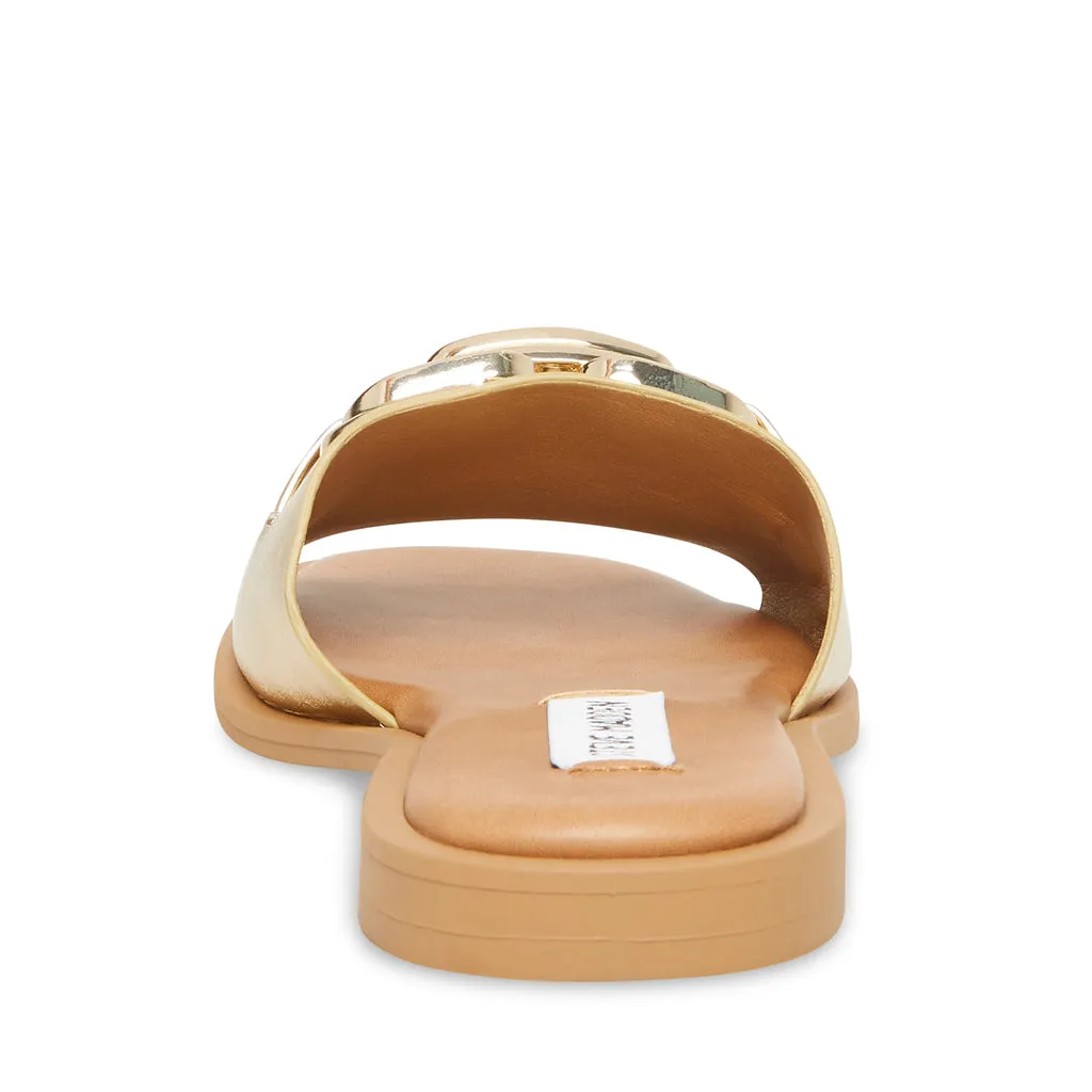 Gene Sandal GOLD LEATHER