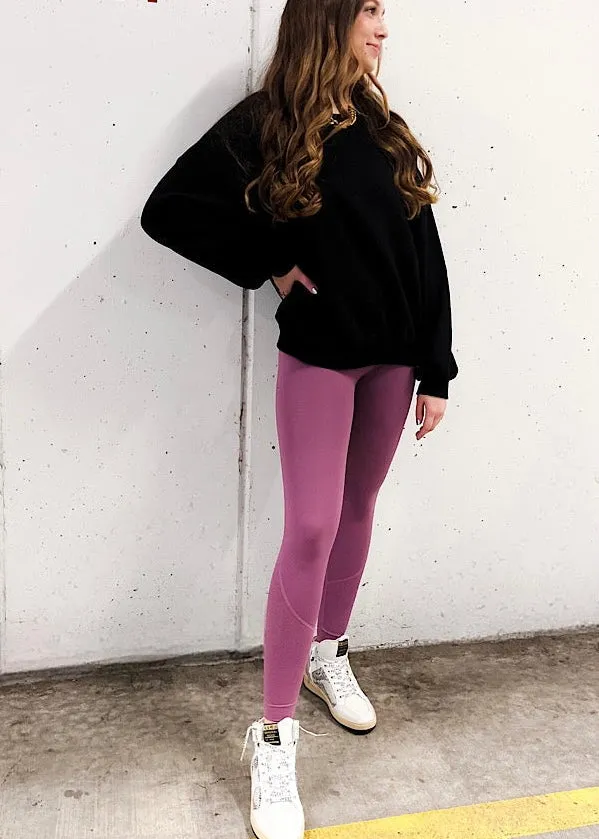 Get Moving Plum Leggings