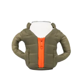 GREEN & ORANGE BEVERAGE JACKET