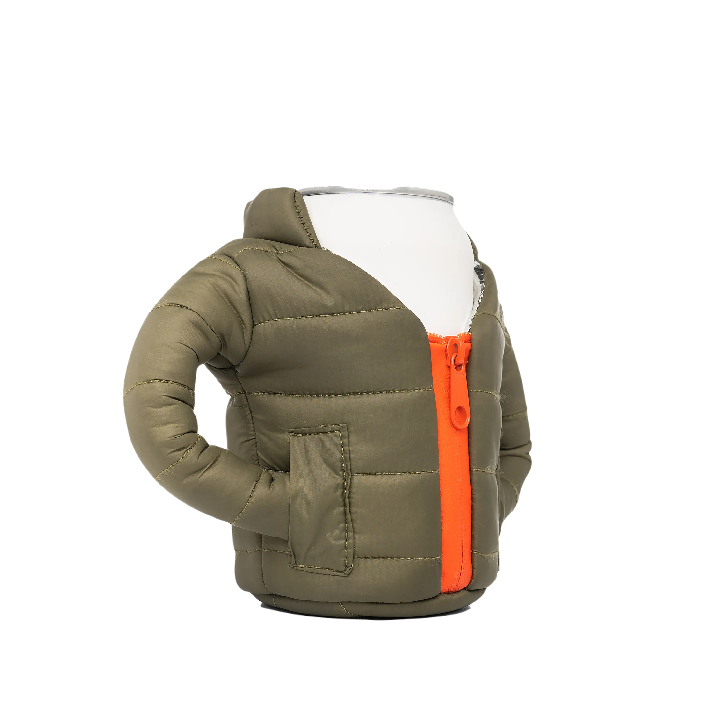 GREEN & ORANGE BEVERAGE JACKET