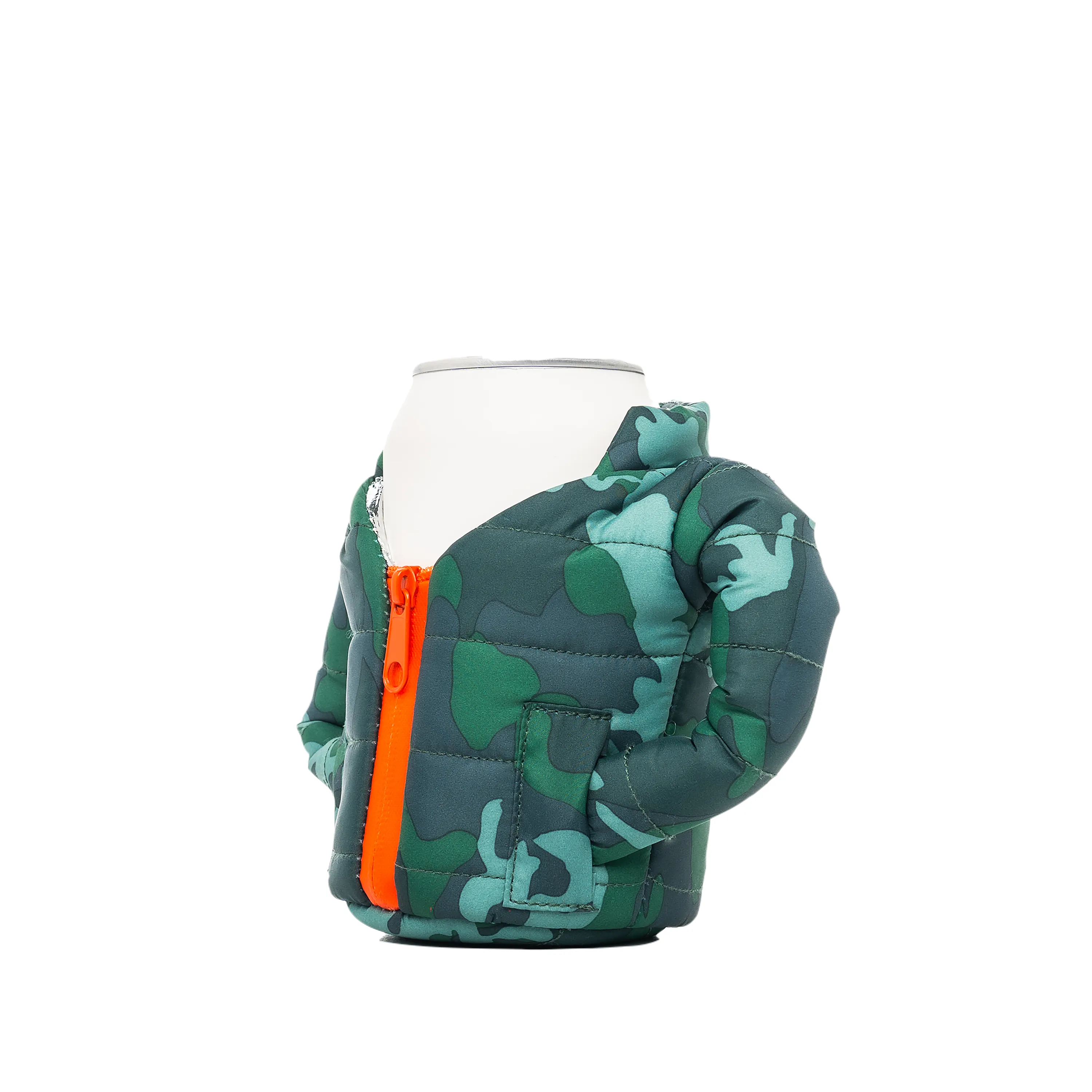 GREEN CAMO BEVERAGE JACKET