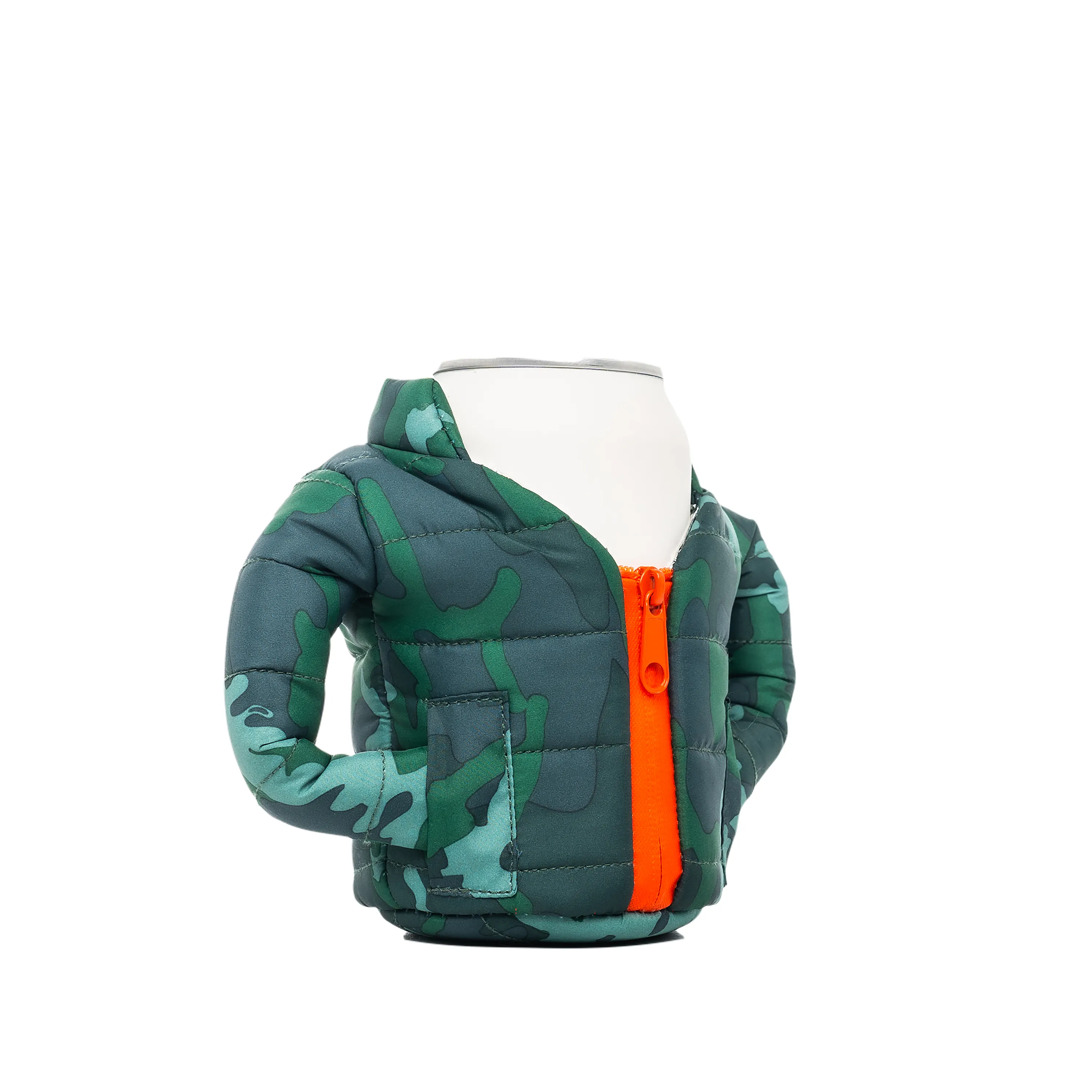 GREEN CAMO BEVERAGE JACKET