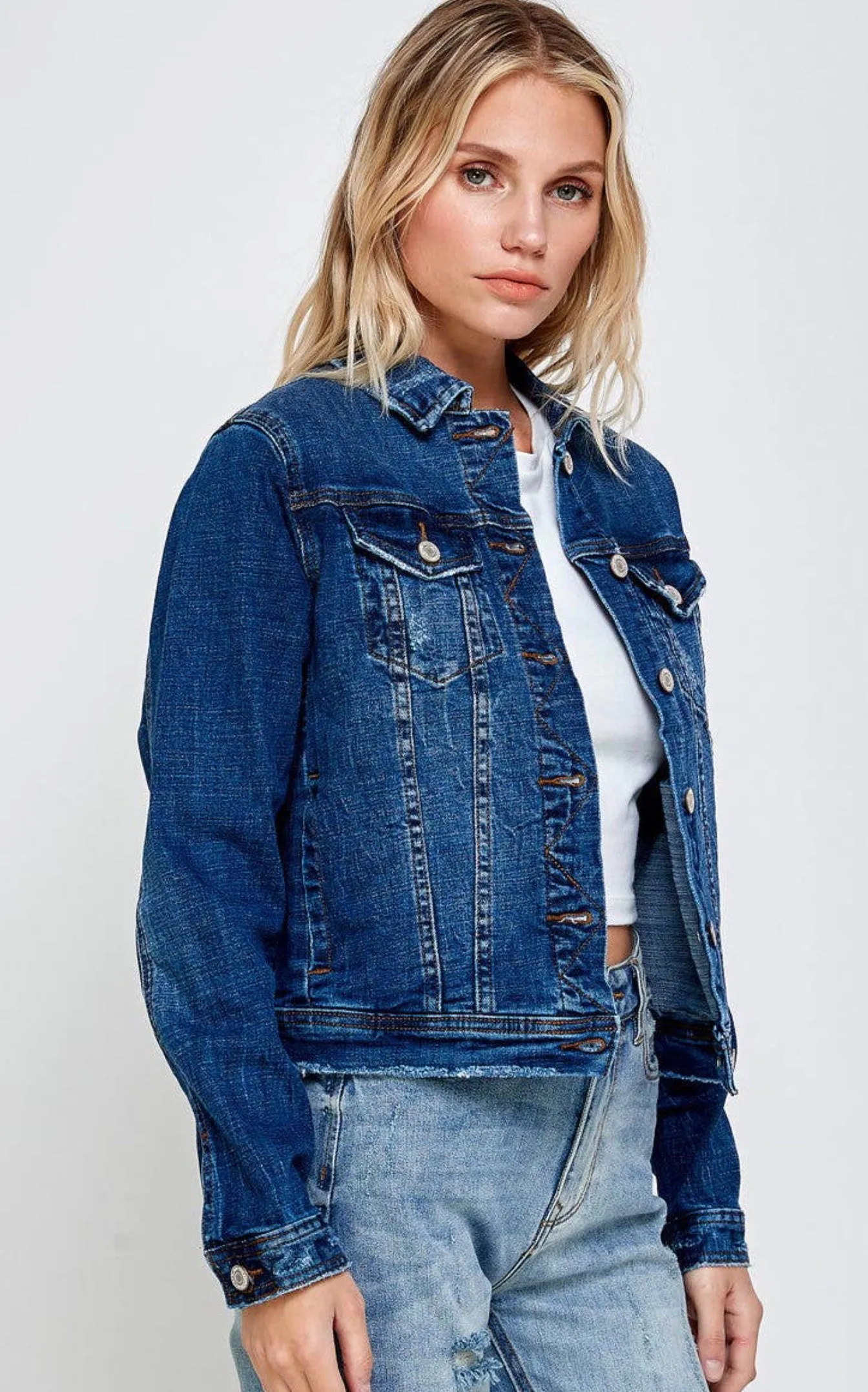 I&M Medium Wash Denim Jacket