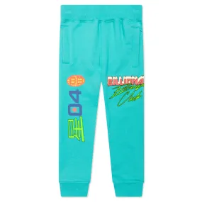 Kids BB Circuit Sweatpants - Bright Aqua