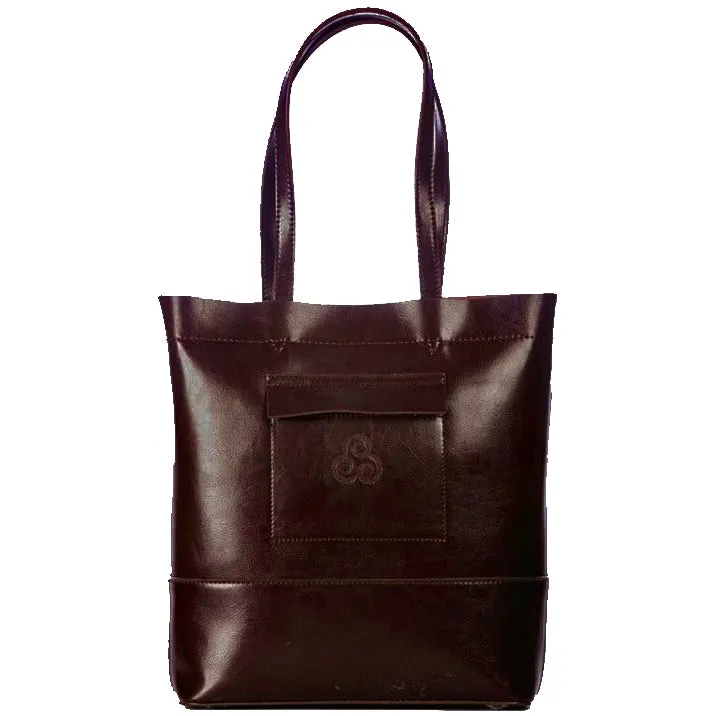 Ladies Large Leather Tote