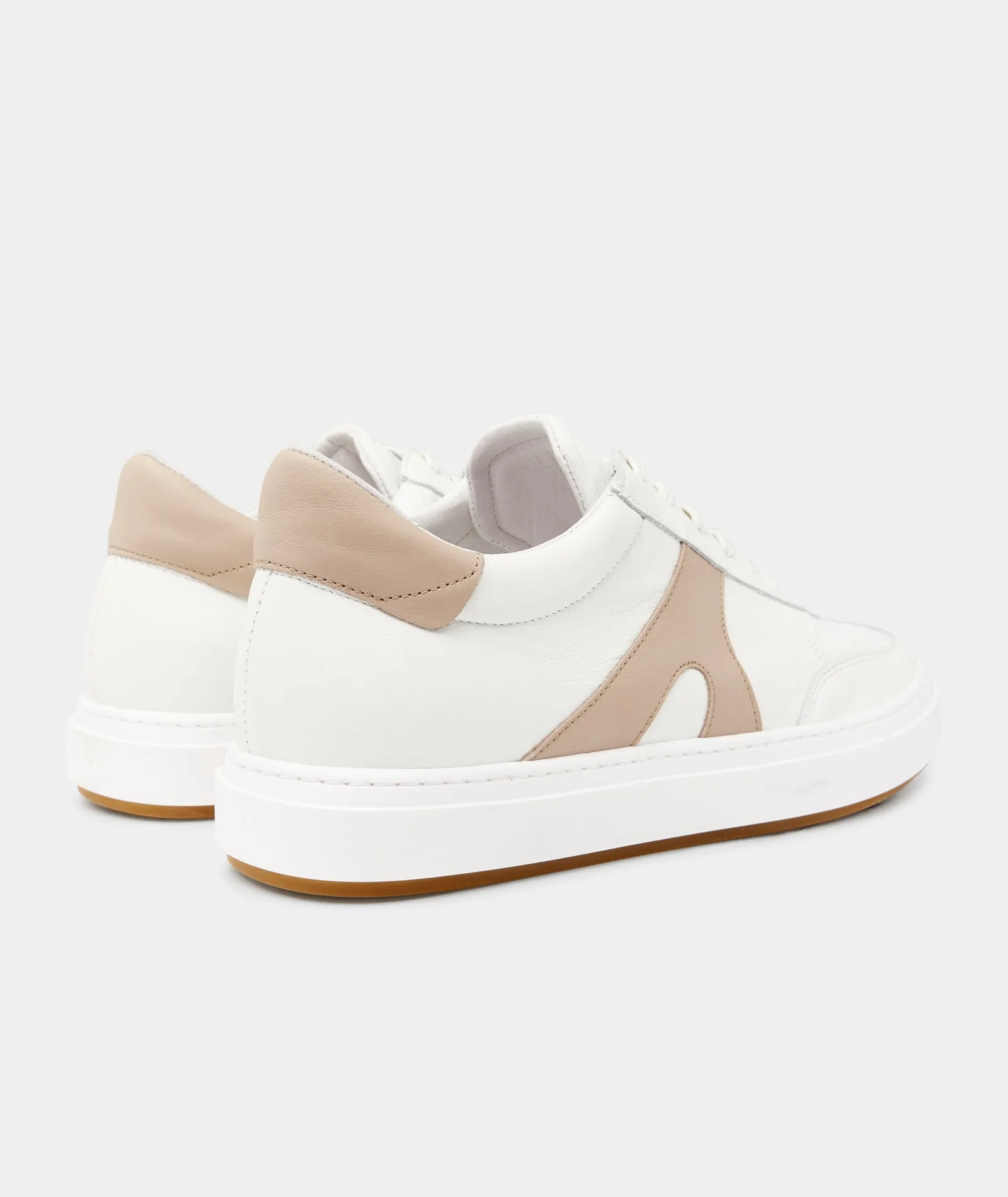 Legend - White/Earth Leather