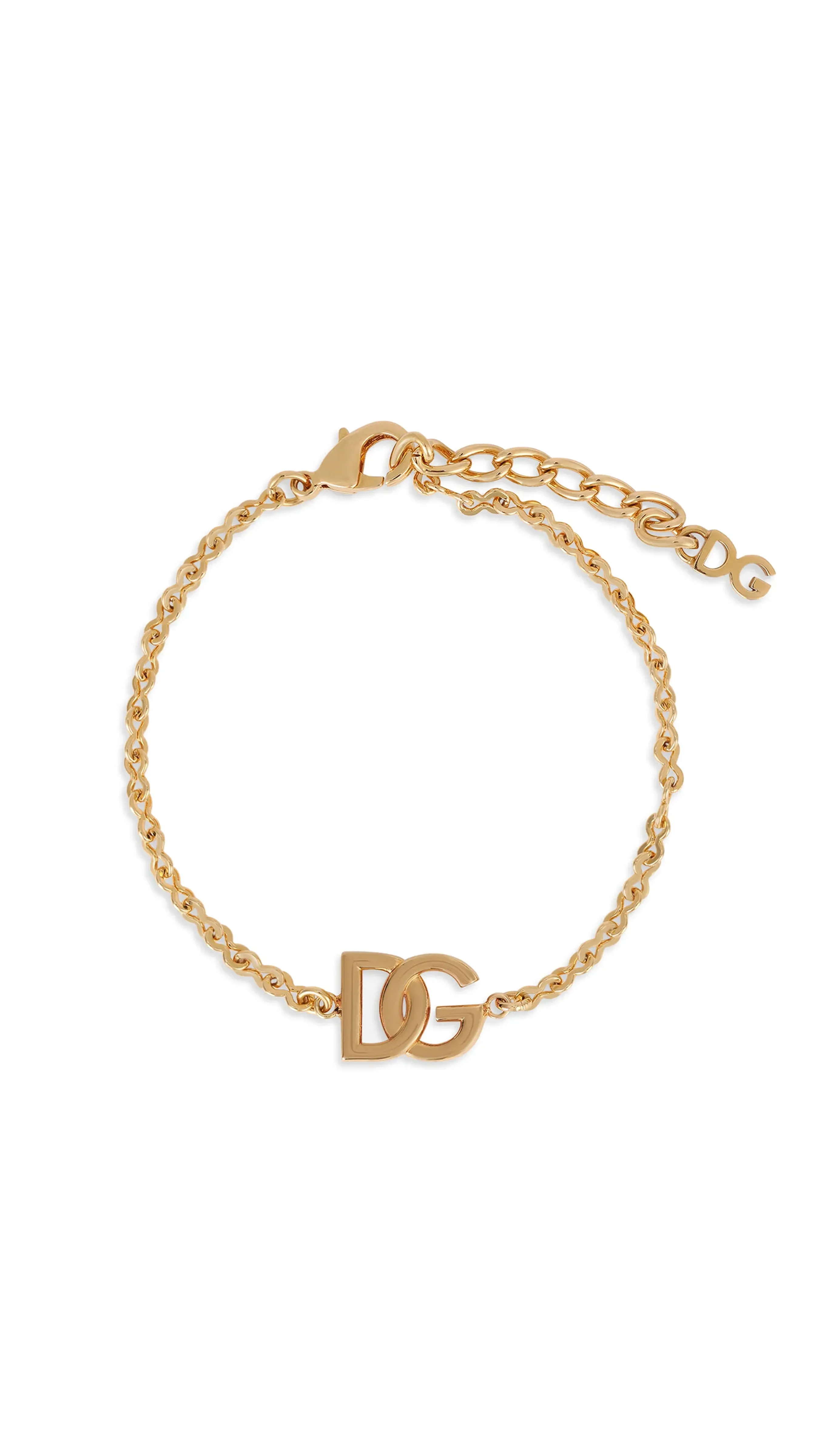 Link Bracelet with DG-logo - Gold