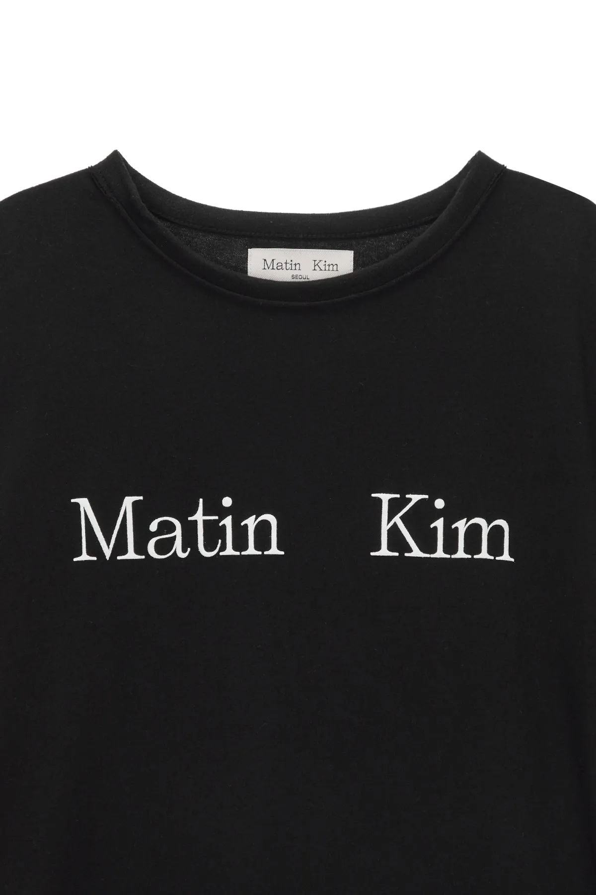 MATIN LOGO TOP IN BLACK (直播價至今晚23:59)