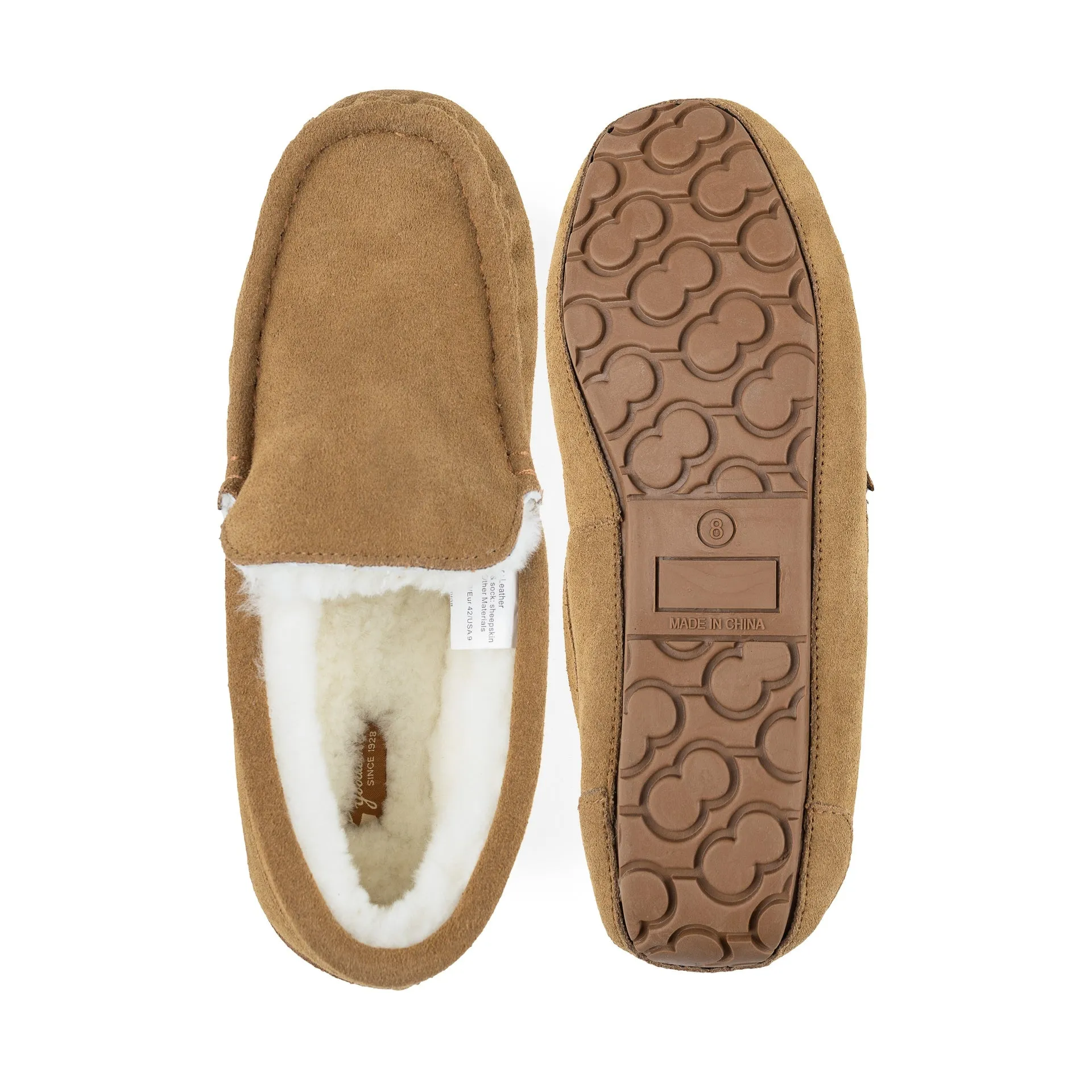 Men's Evan Tan Sheepskin Moccasin