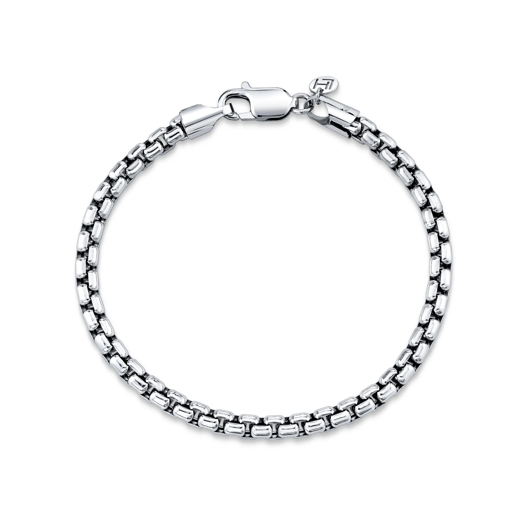 Men's Hollow Square Chain Bracelet