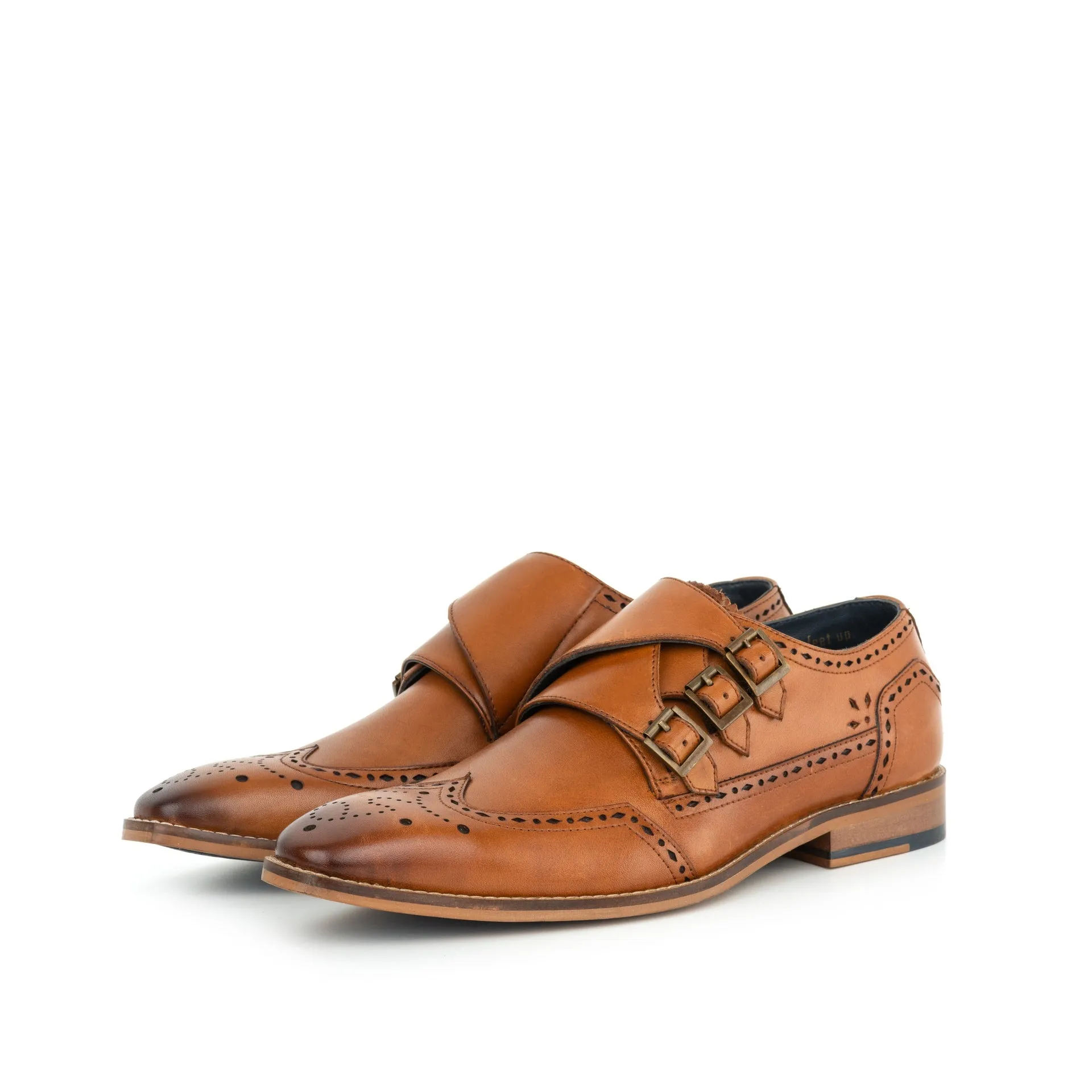 Men's Magnus 2.0 Tan Monk Strap