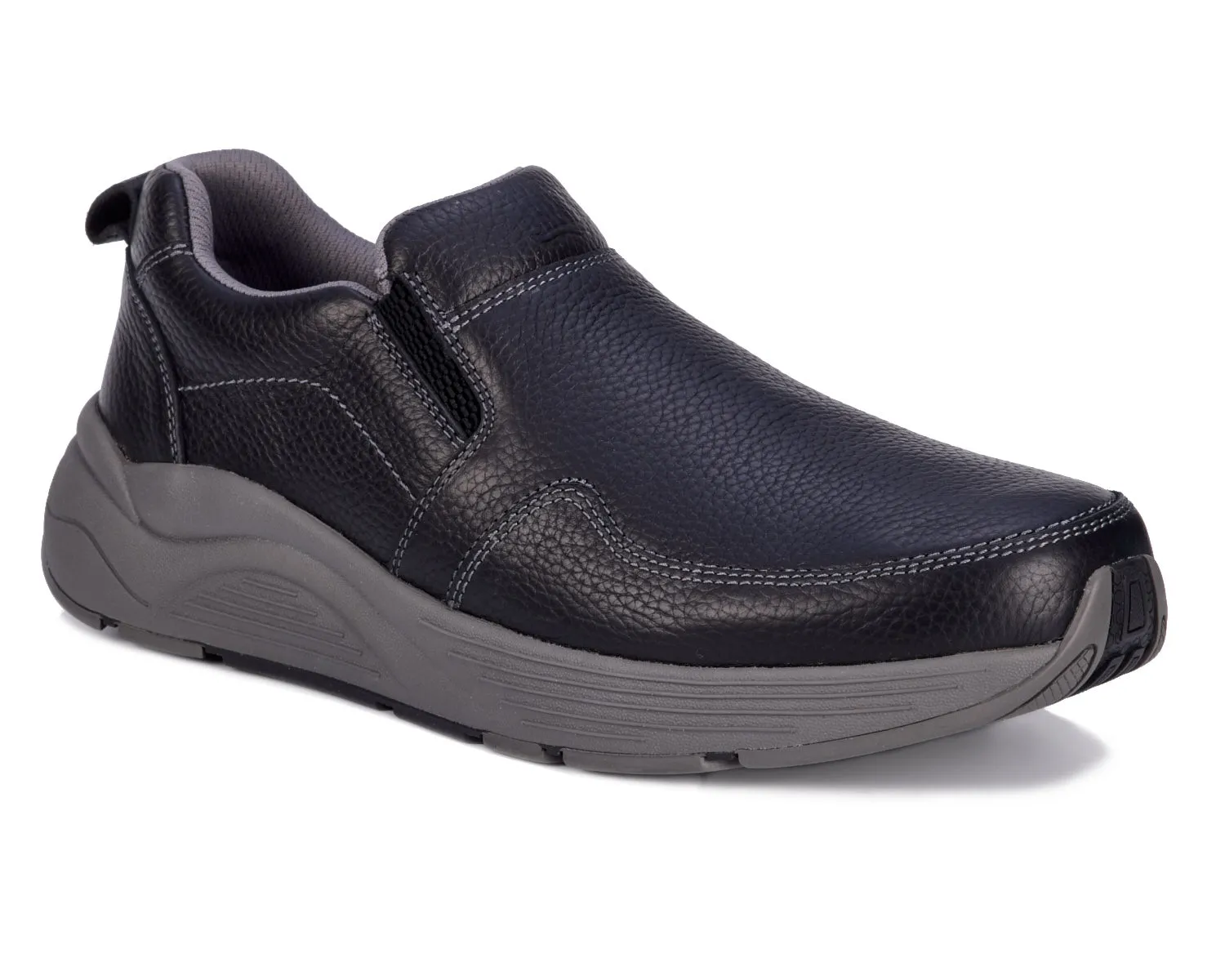  Men's Match Slip in Shoe EXTRA EXTRA WIDE in Black  