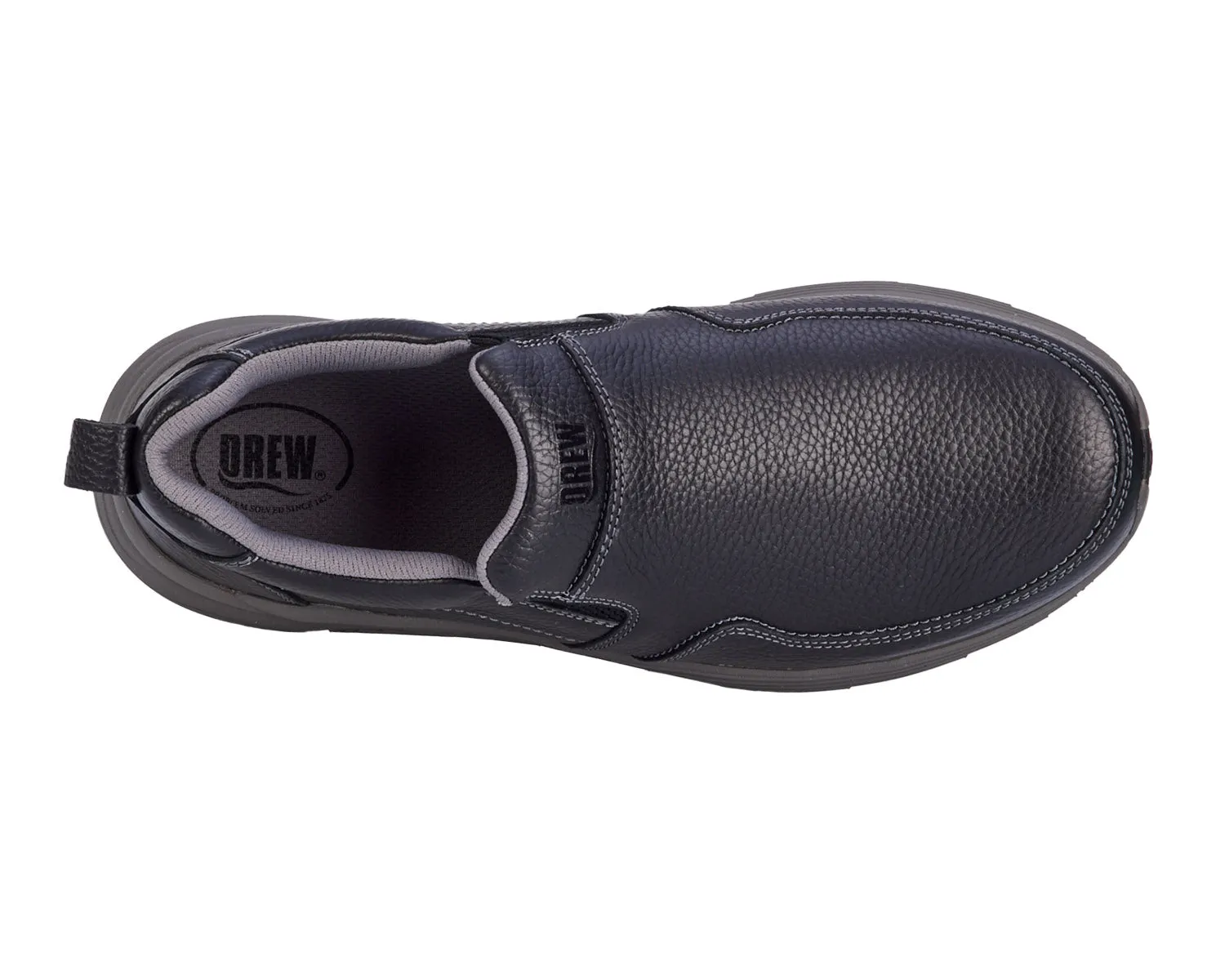  Men's Match Slip in Shoe EXTRA EXTRA WIDE in Black  