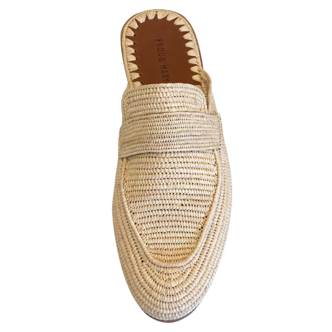 Men's Raffia Mule (Natural)