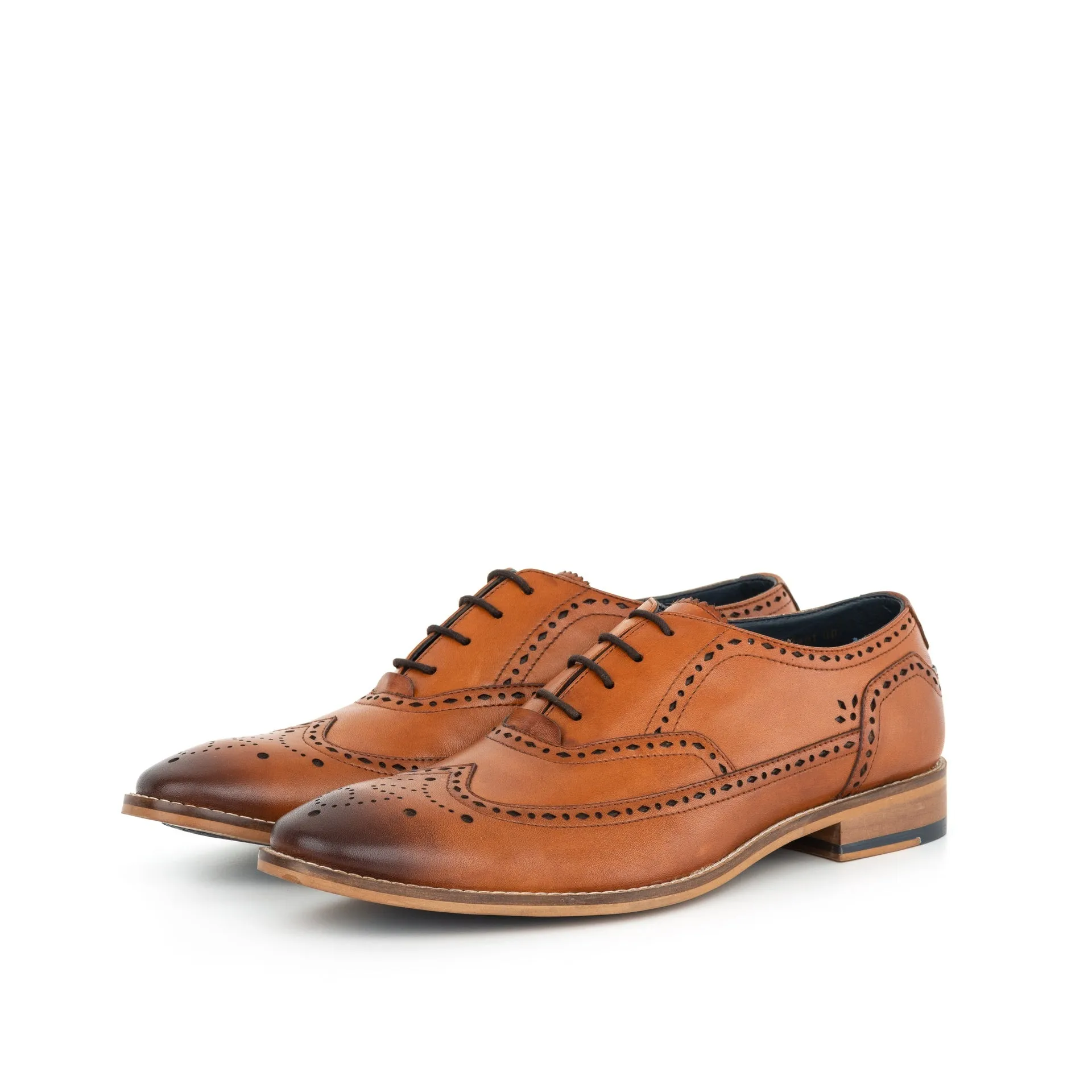 Men's Rufus 2.0 Tan Oxford Brogue