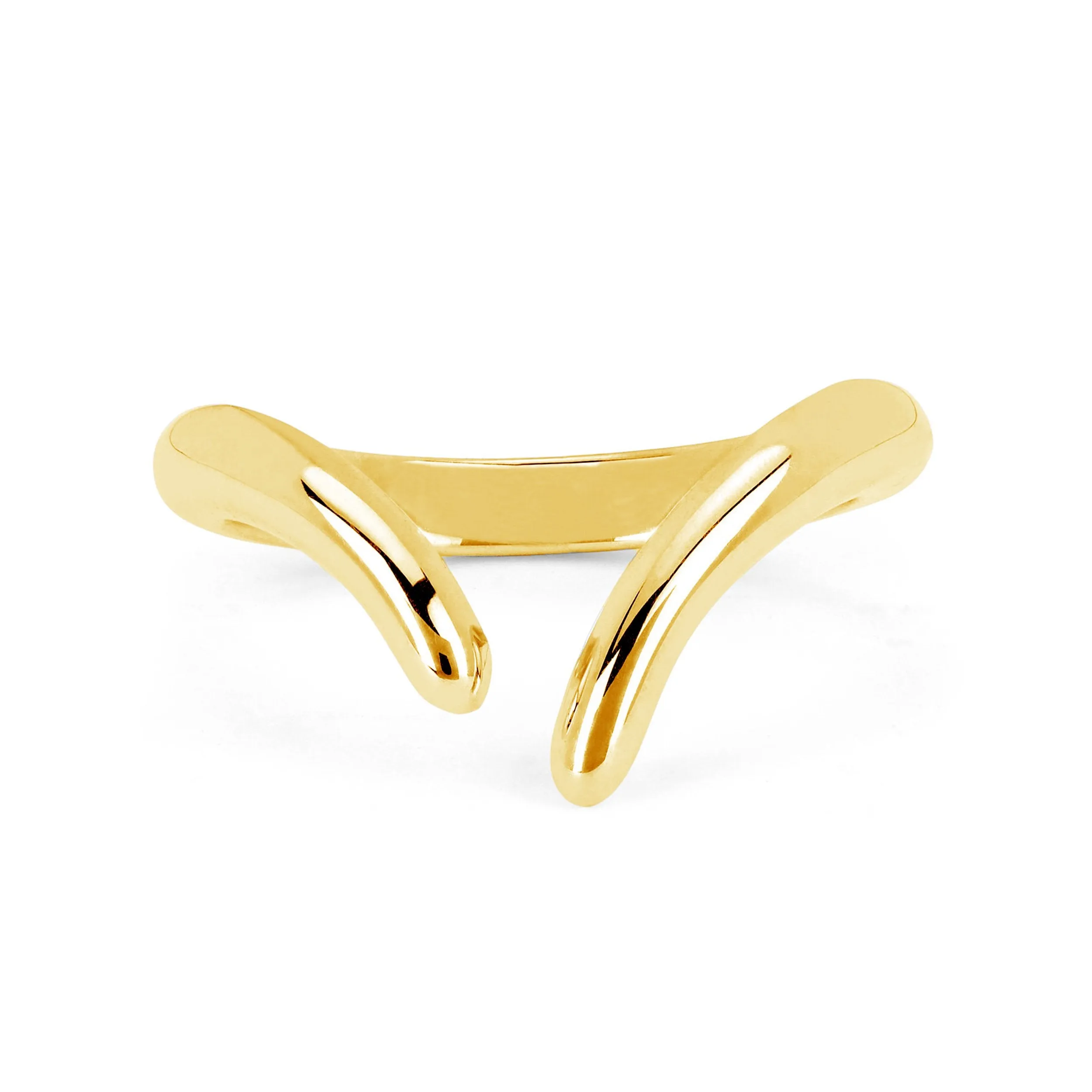 Men's Solid Tusk Ring