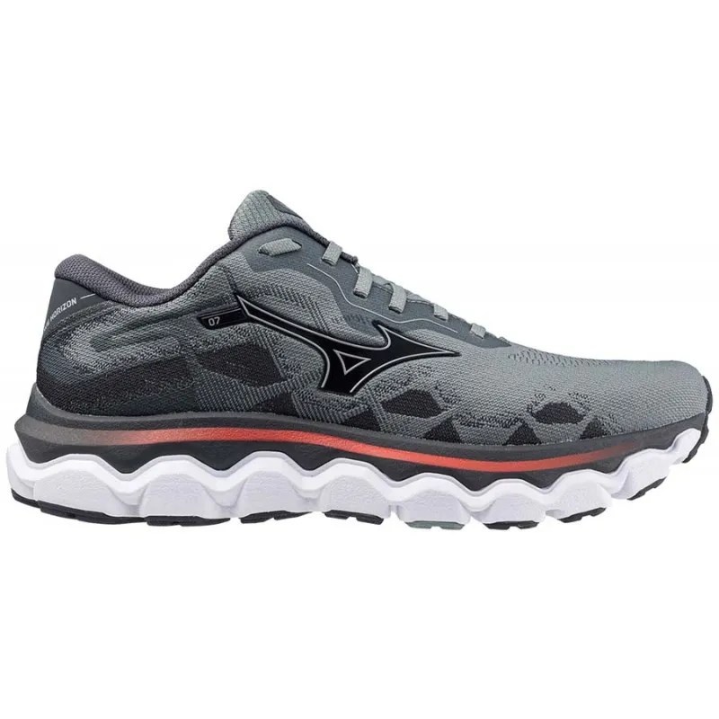 MIZUNO WAVE HORIZON 7 LEAD/NICKEL/CAYENNE FOR MEN'S